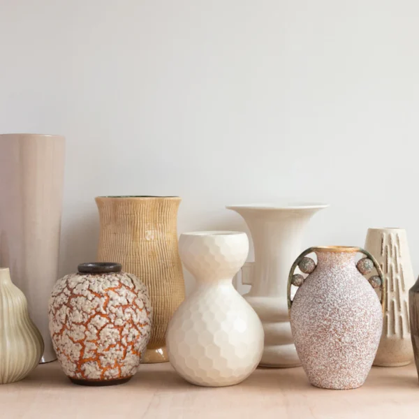 Matte Ceramic Vase Duo — Home & Kitchen at Mega Sale